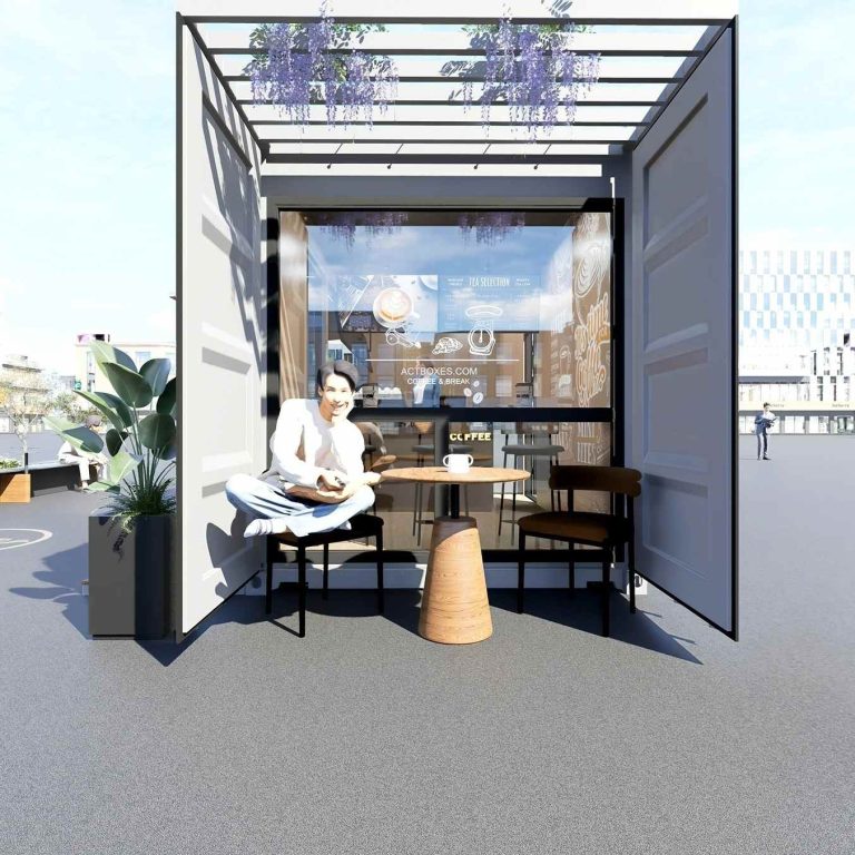 20-foot standard container cafe