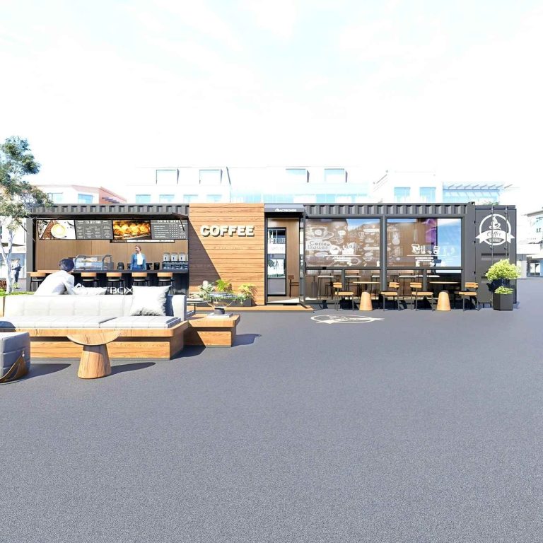40-foot standard container cafe