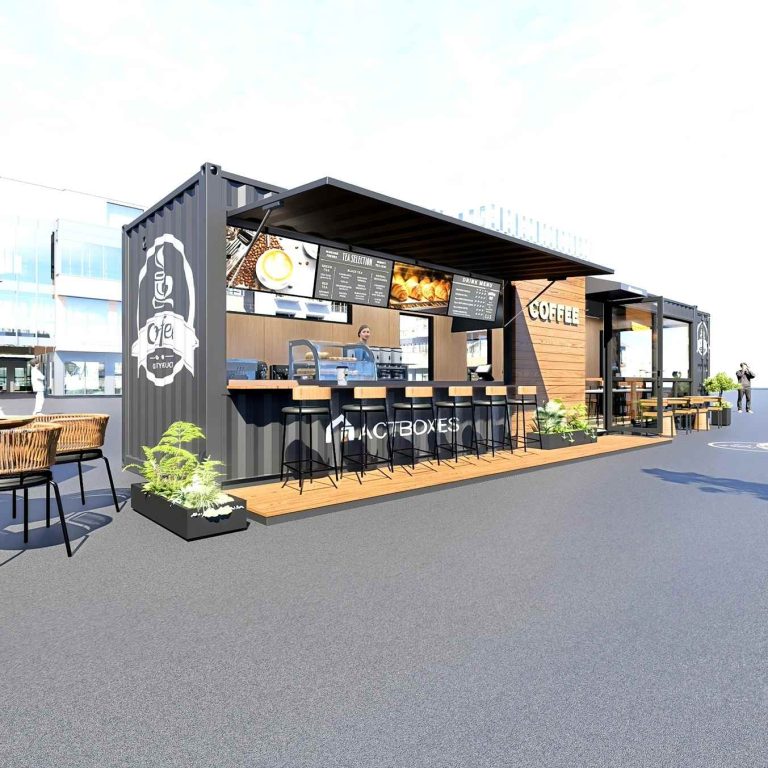40-foot standard container cafe