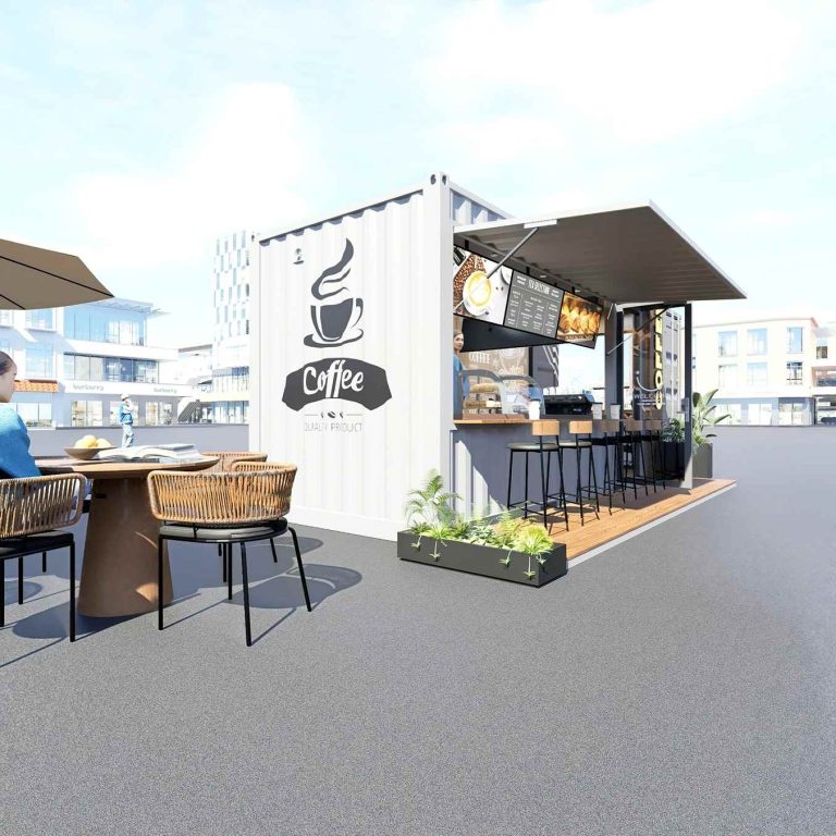 20-foot standard container cafe