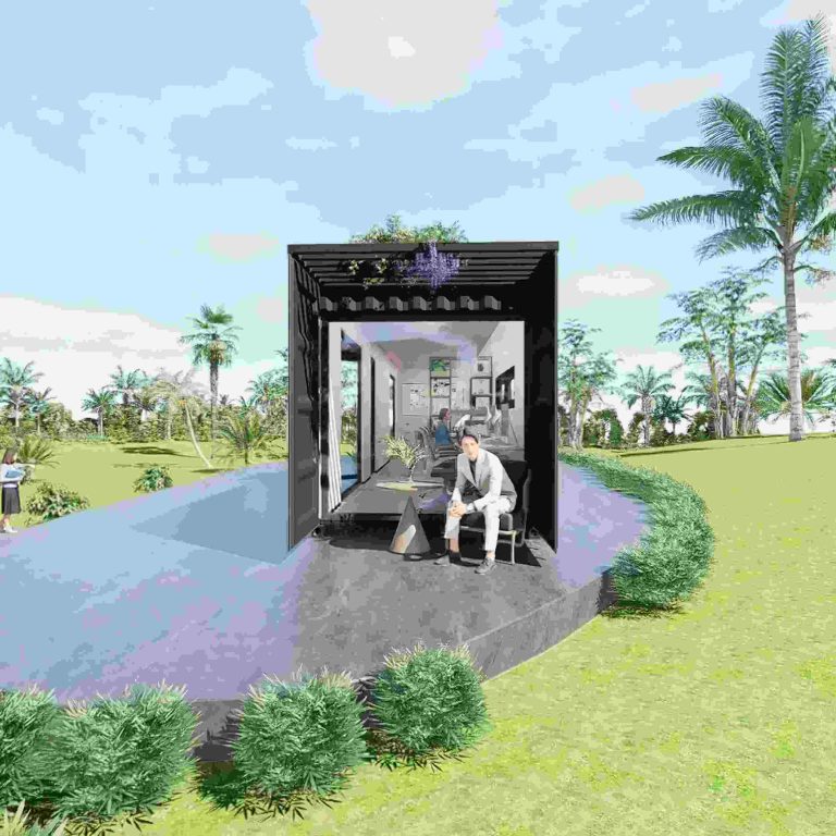 40-foot sea container office