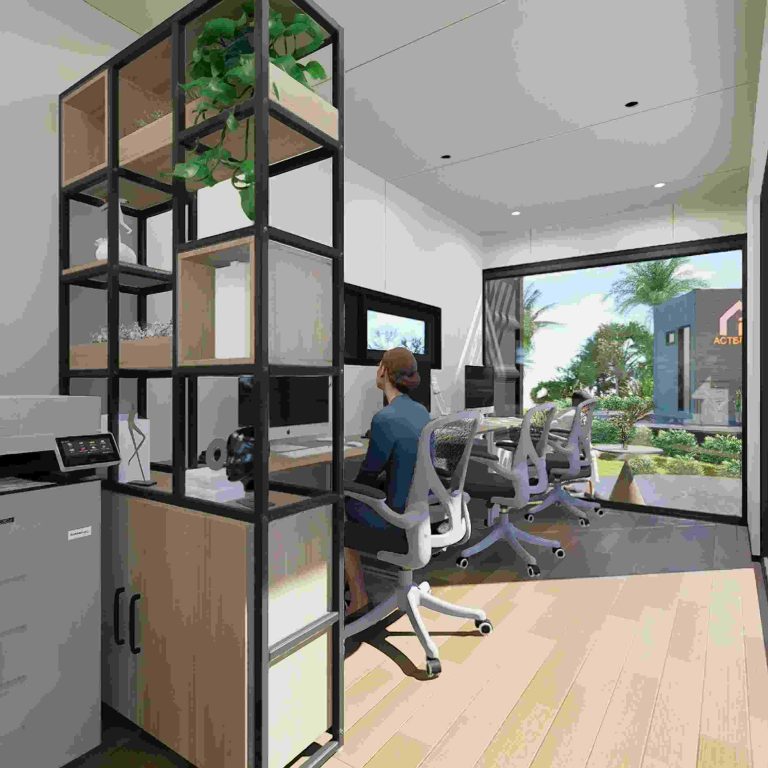 40-foot sea container office
