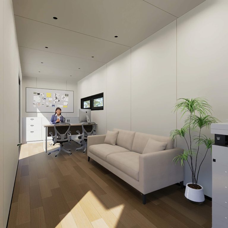 40-foot sea container office