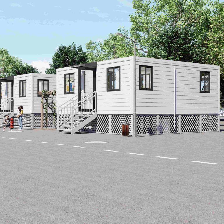 20' Container Extension Room Trailer Version