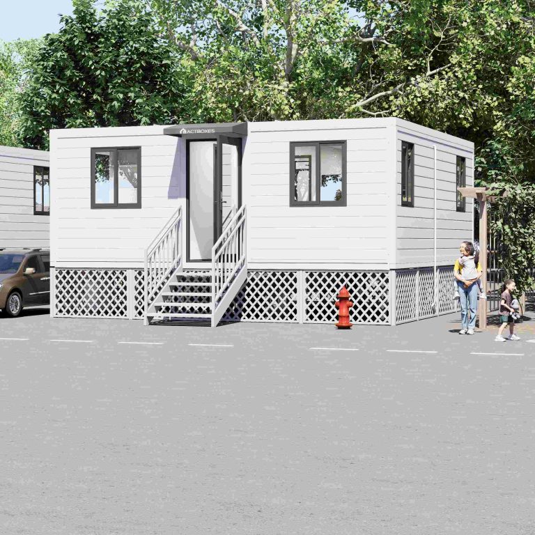 20' Container Extension Room Trailer Version