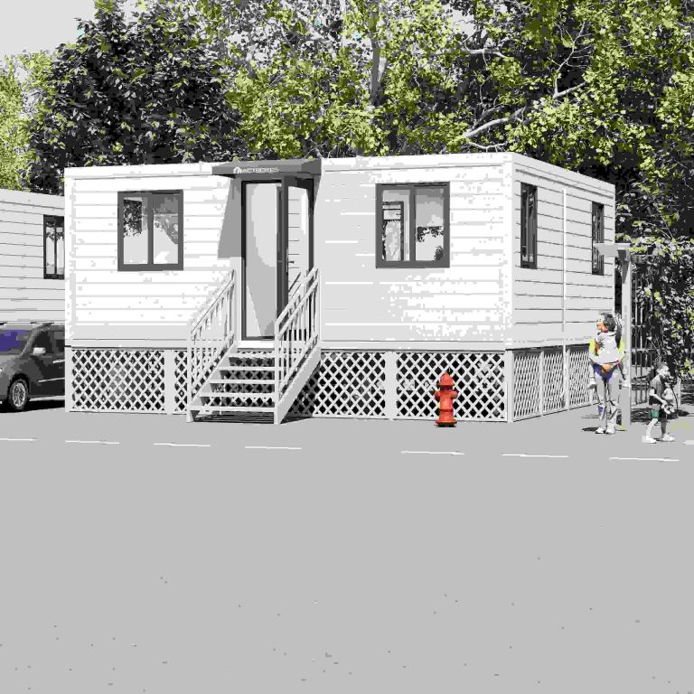 20' Container Extension Room Trailer Version