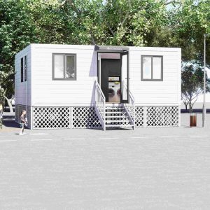 20' Container Extension Room Trailer Version