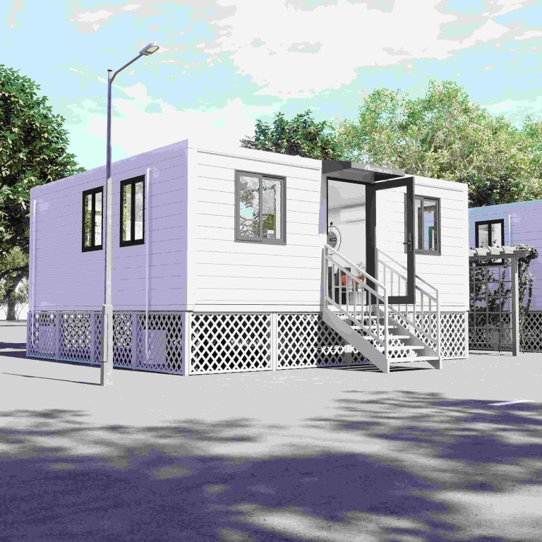 20' Container Extension Room Trailer Version