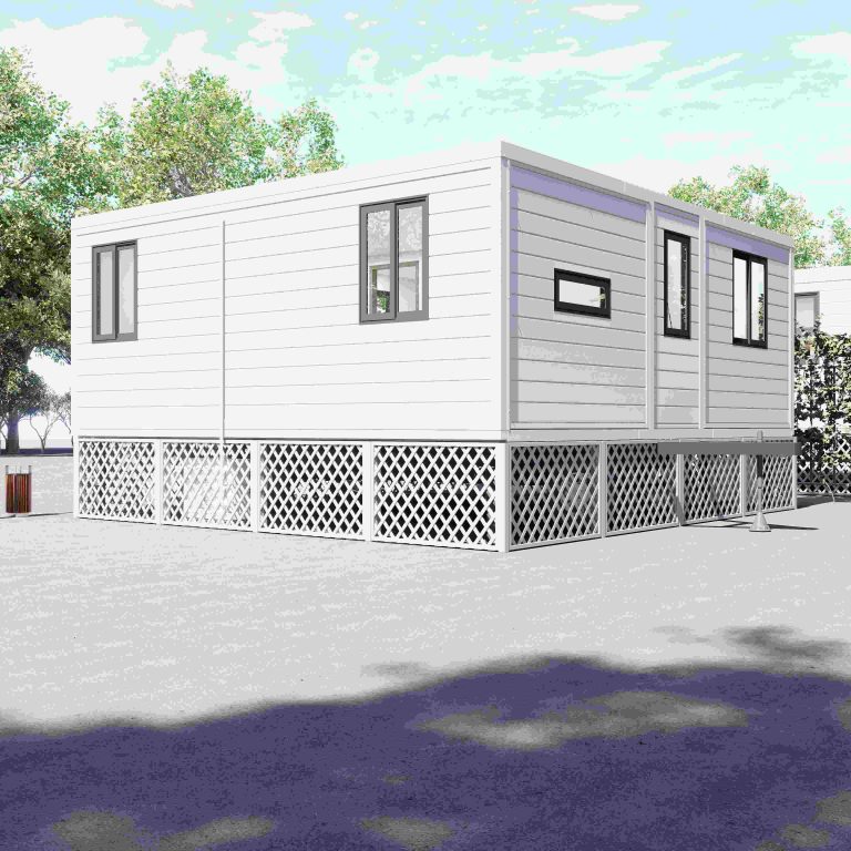 20' Container Extension Room Trailer Version