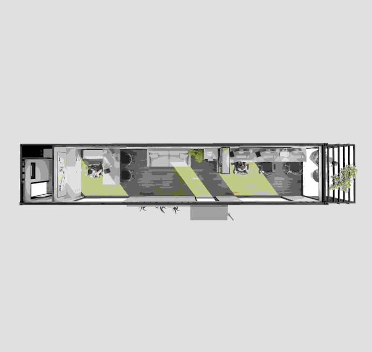 40-foot sea container office