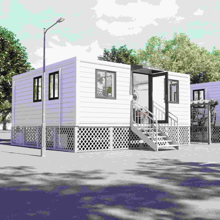 20' Container Extension Room Trailer Version