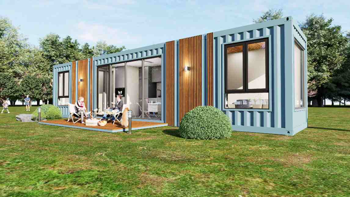 shipping container appearance