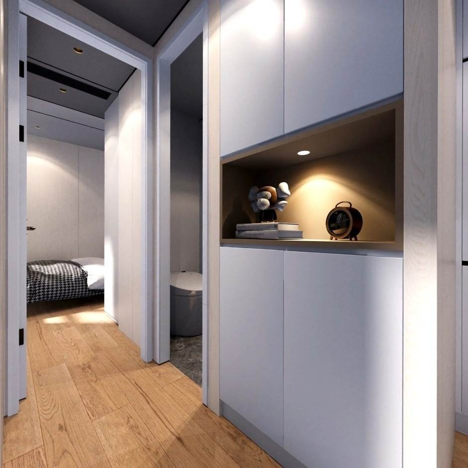 40-foot sea container house interior