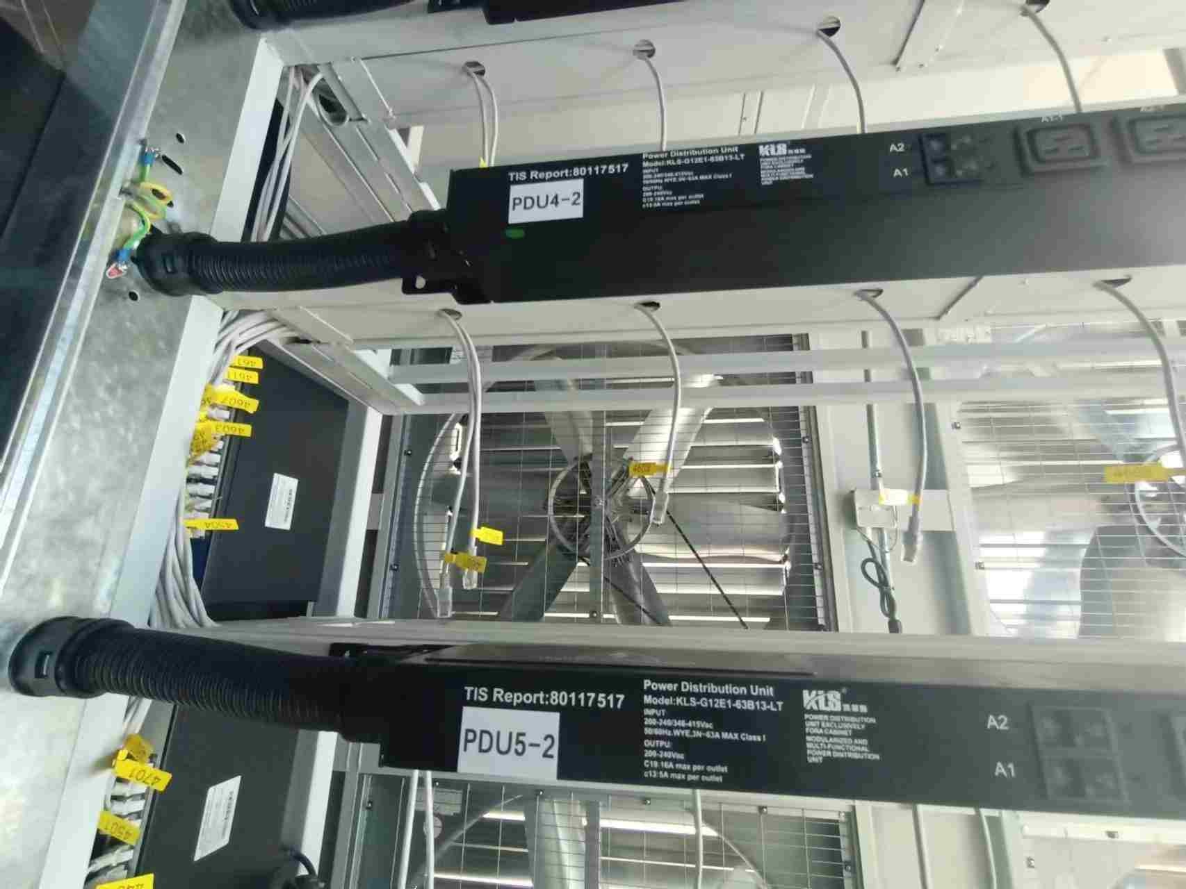 container based data center