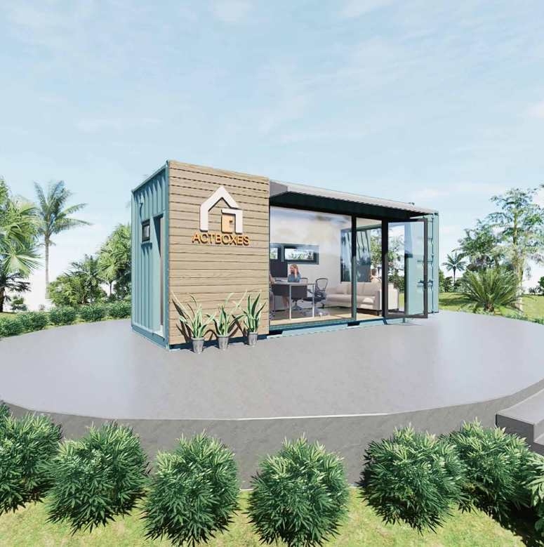 portable office container