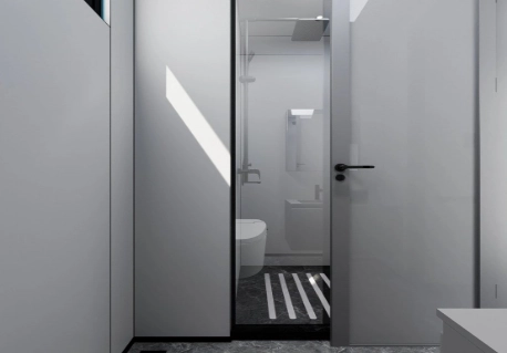 20-foot sea container house toilet