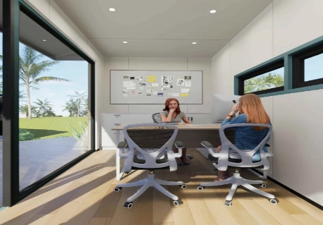 20-foot sea container office