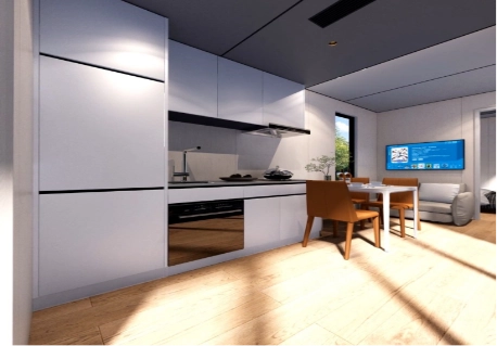 40-foot combination shipping container house