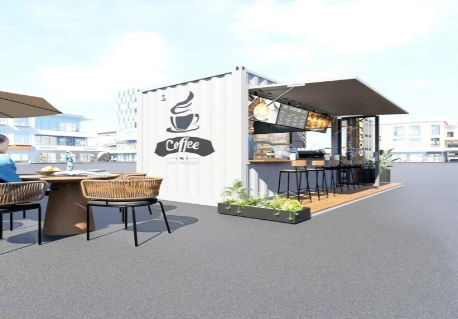 20-foot standard container cafe