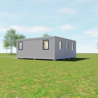 ACTBOXES compact container house windows